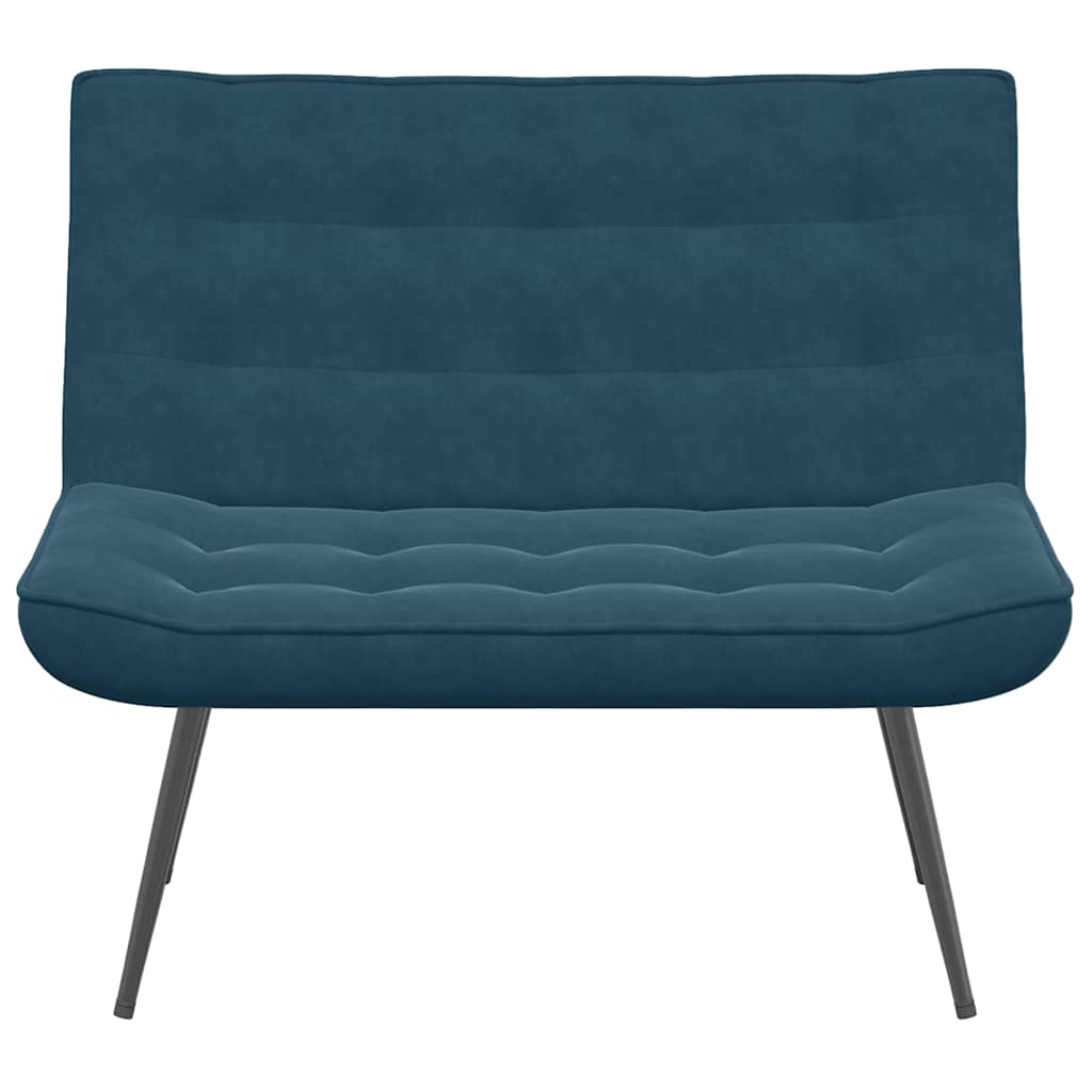 Sitzbank Hellgrau 110x74x84 cm Samt