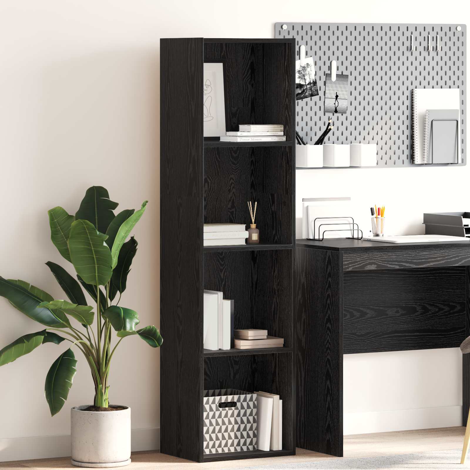 Bücherregal Weiß 80x30x189 cm Holzwerkstoff