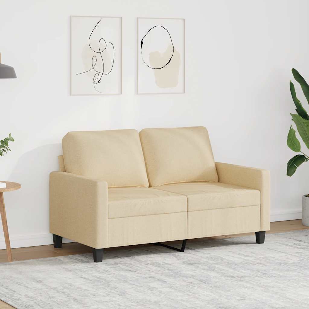 3-Sitzer-Sofa Hellgrau 180 cm Stoff