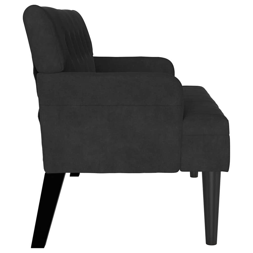 Chesterfield Bank Hellgrau 112 x 65,5 x 75 cm Samt