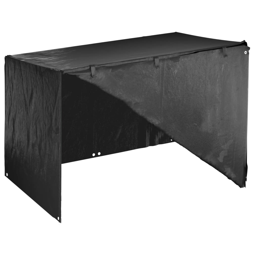 Hollywoodschaukel-Abdeckungen 2 Stk. 10 Ösen 255x145x170 cm