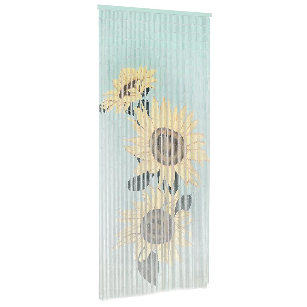 Insekten-Türvorhang Bambus Druck 90x220 cm Bambus