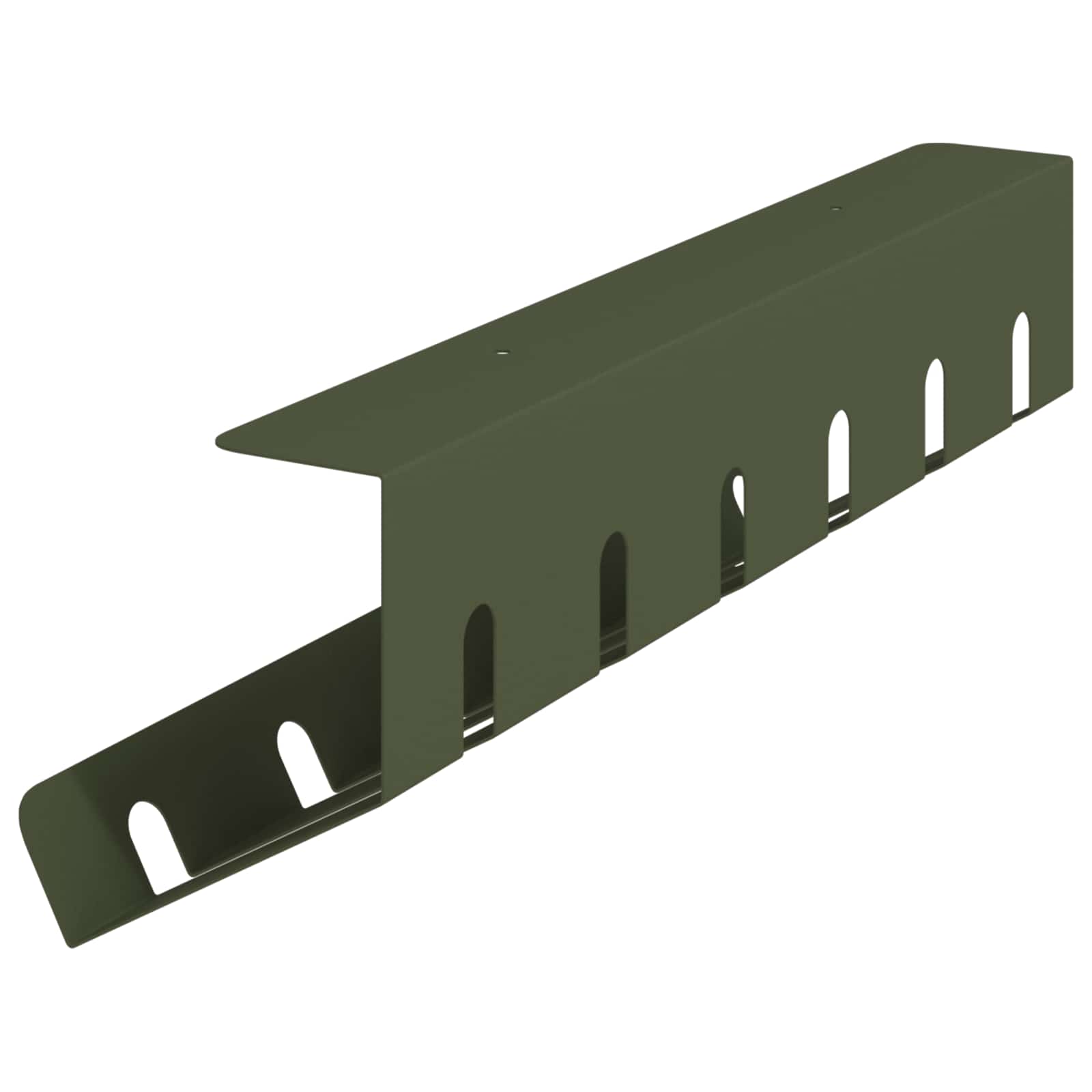 Unter dem Schreibtisch Kabelmanagement Tray 2 Stk. Anthrazit