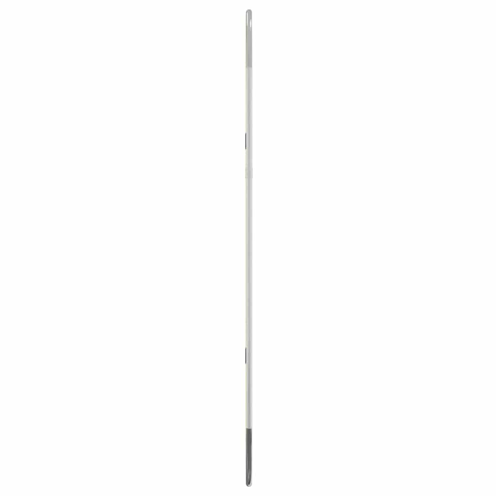 Wandspiegel Silbern 50x20 cm Oval