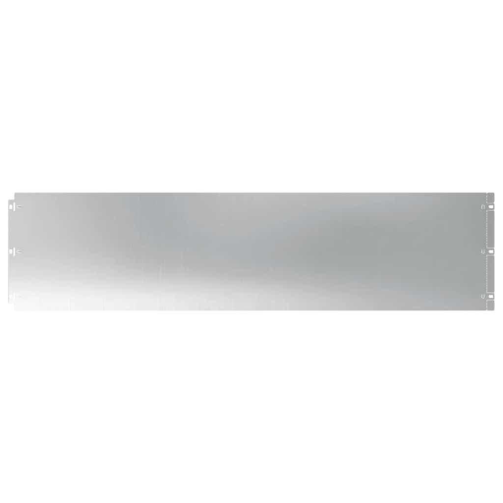 Raseneinfassung 10 pcs 10 x 103 cm Wetterfeststahl Rostig