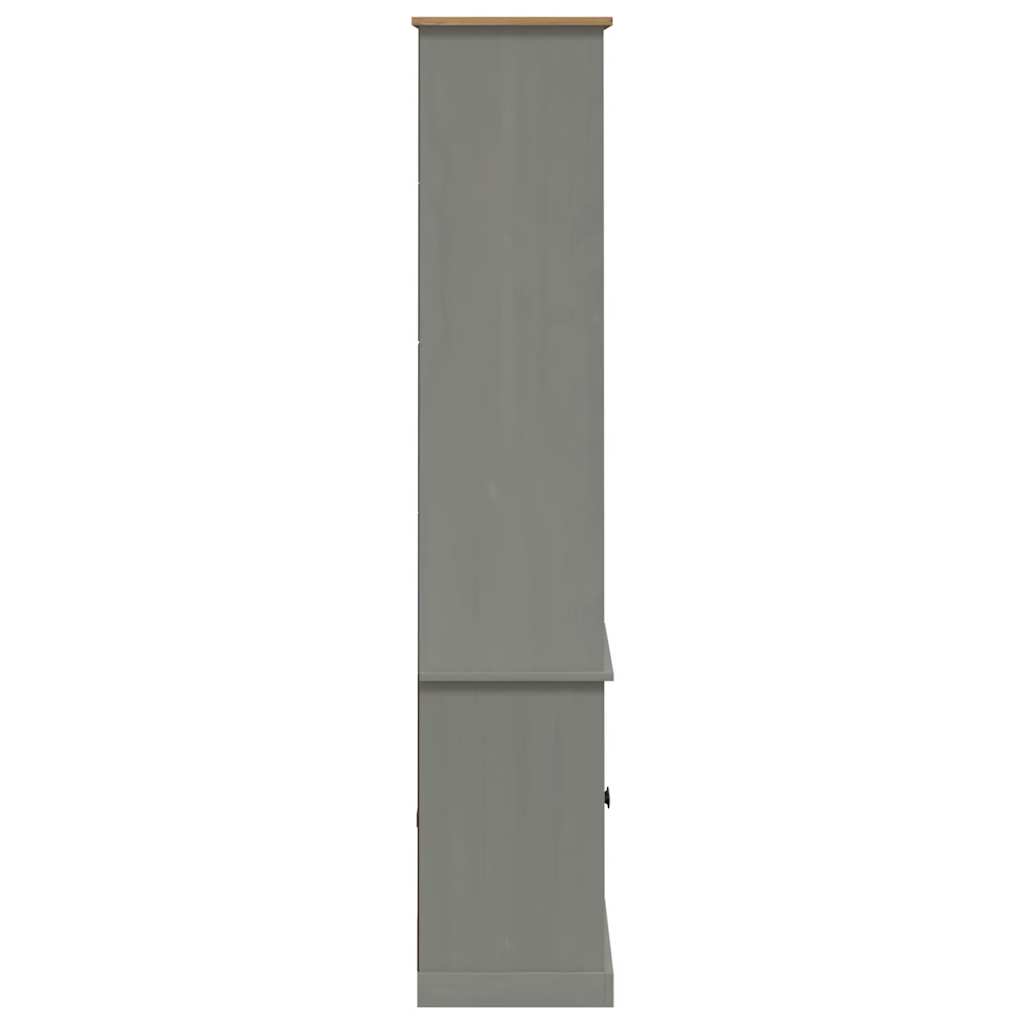 Bücherregal VIGO Weiß 85x35x170 cm Massivholz Kiefer