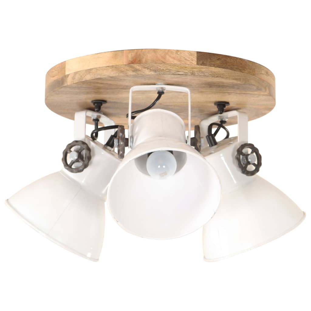 Wandlampe Industriestil Silbern 45x25 cm E27