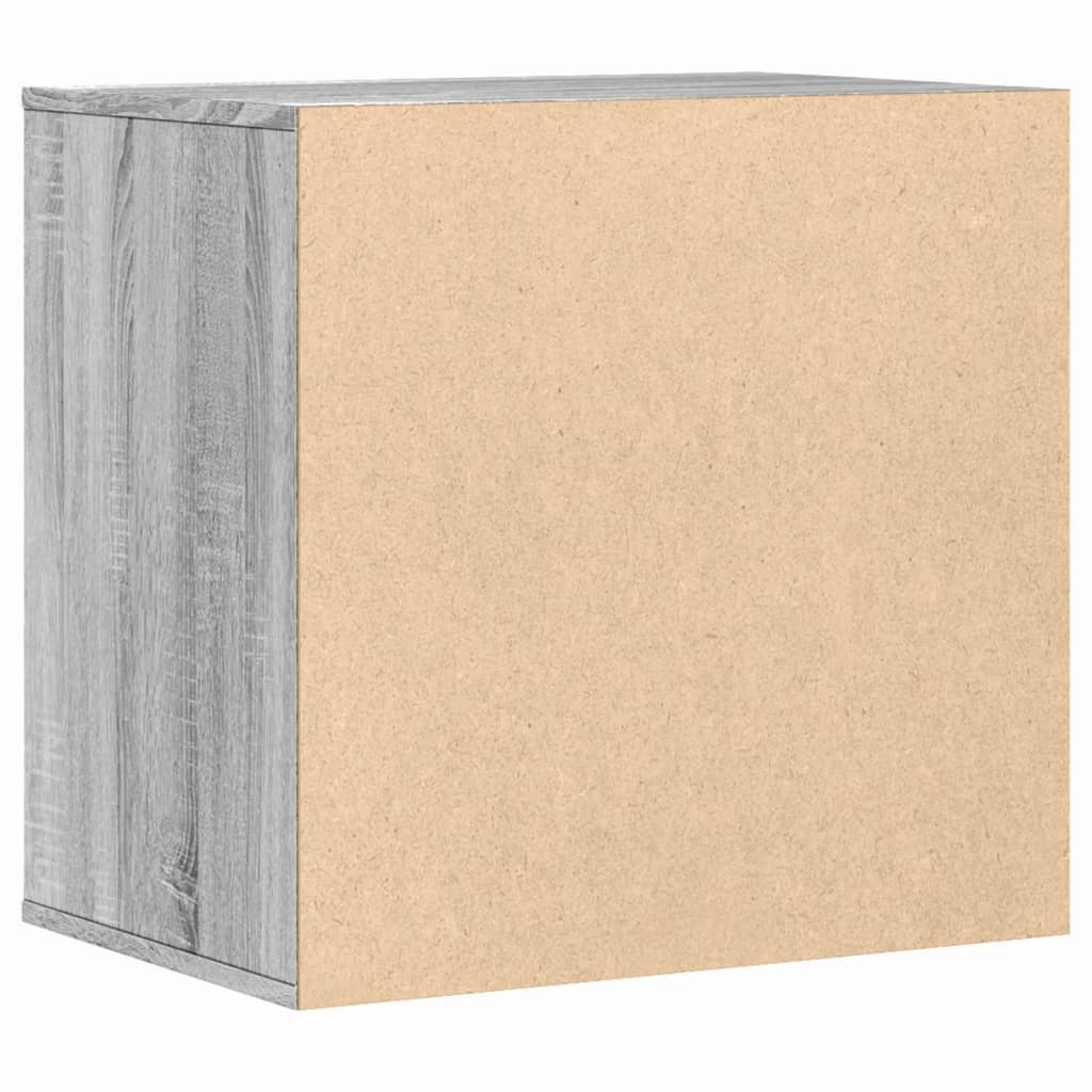 Schubladenschrank Schwarz Eichen-Optik 41 x 40 x 58 cm