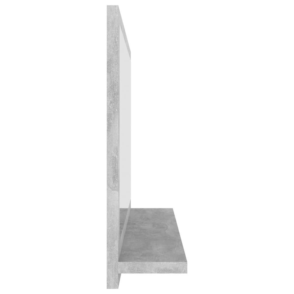 Badspiegel Weiß 40x10,5x37 cm Holzwerkstoff