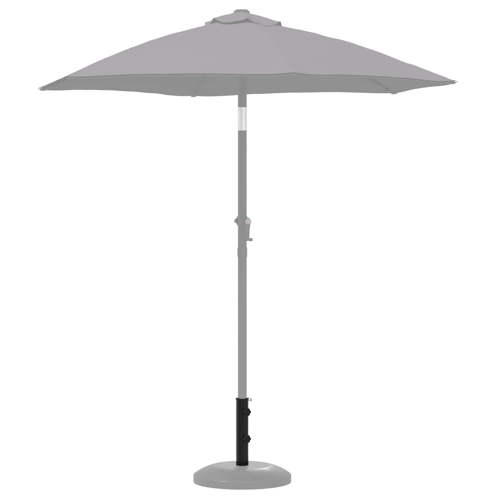 Parasol Fußrohr 0.63 kg Natürlicher Edelstahl Edelstahl