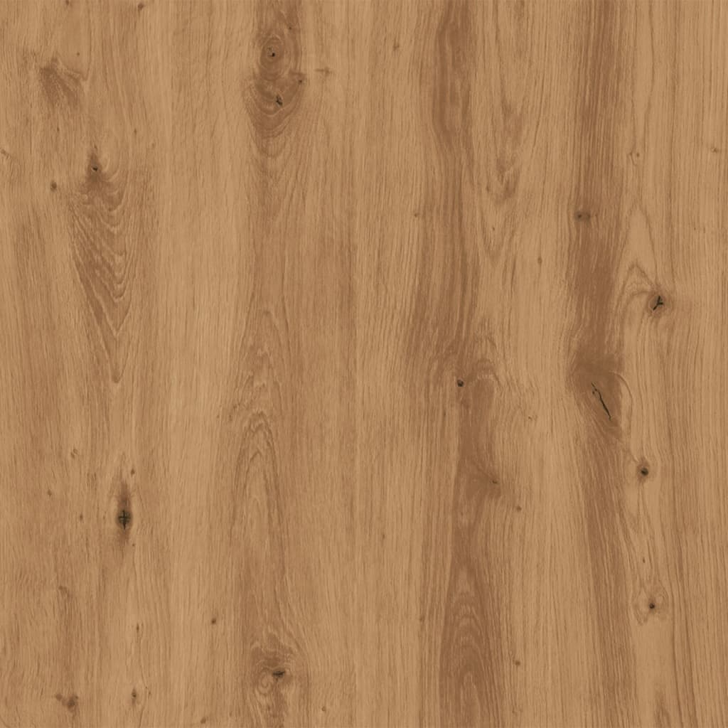 Bartisch Schwarz Eichen-Optik 102 x 50 x 103,5 cm Holzwerkstoff
