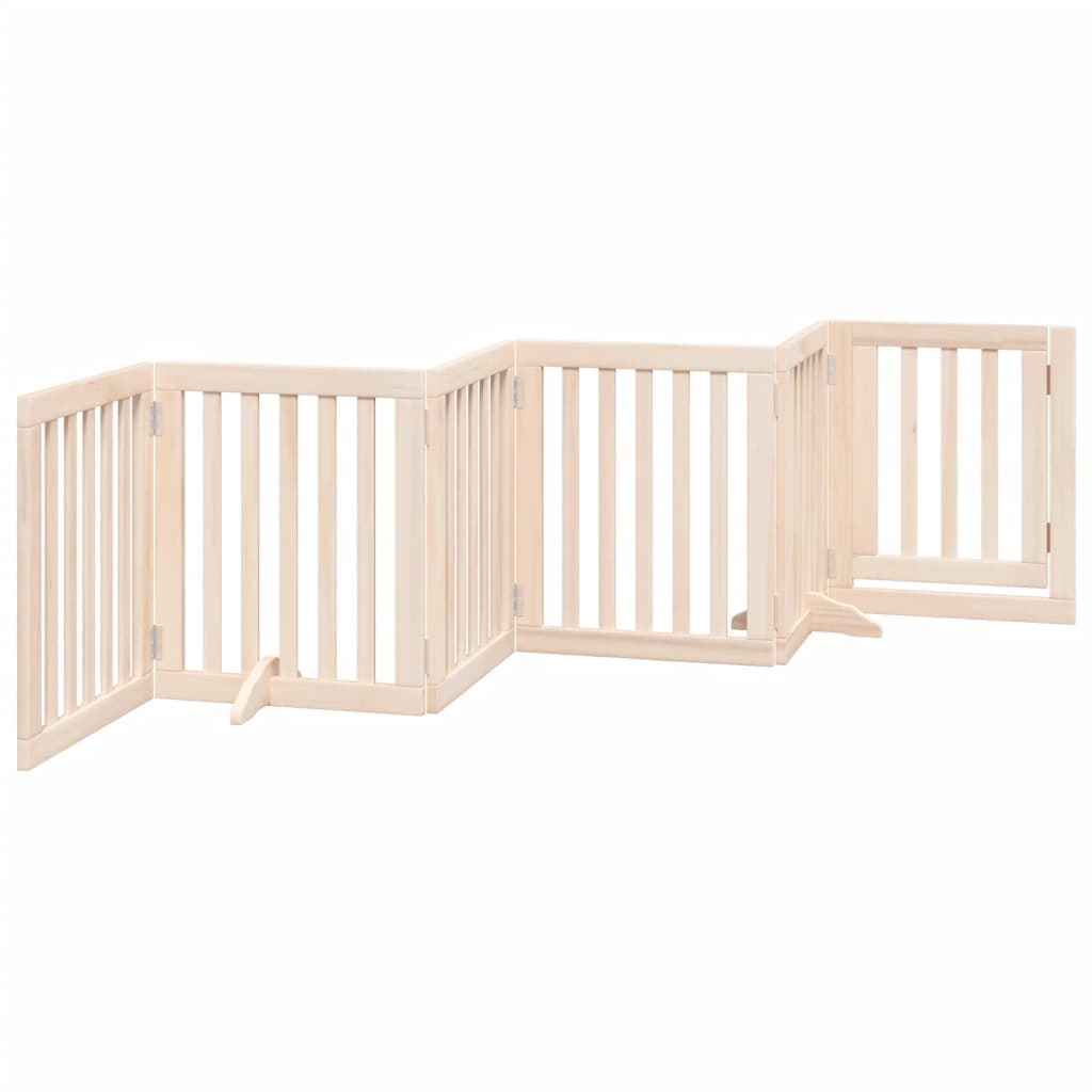 Hundegitter Faltbar 3 Paneele 150 cm Pappelholz