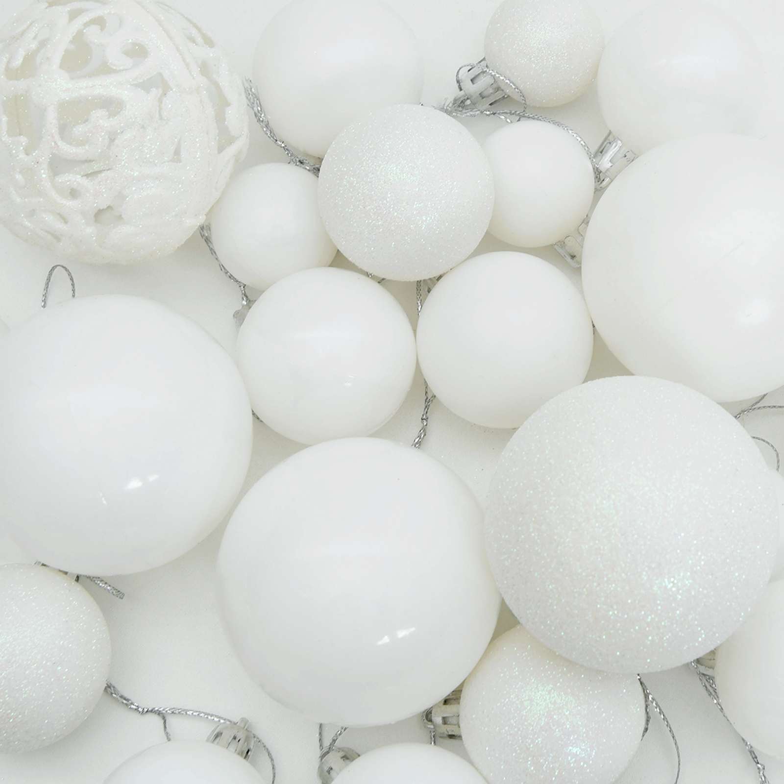 Künstlicher klappbarer Weihnachtsbaum Weiß 120 cm PVC und Stahl