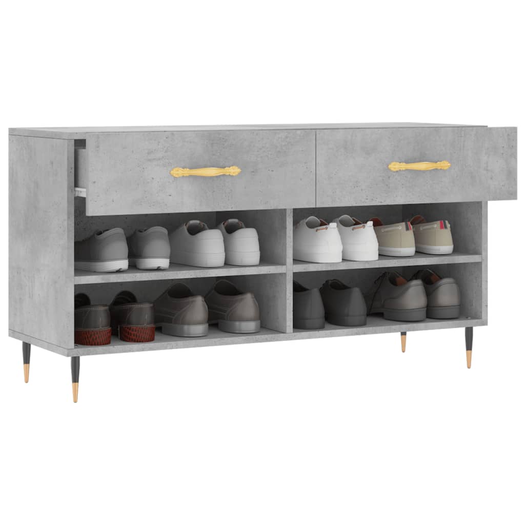 Schuhbank Weiß 102x35x55 cm Holzwerkstoff
