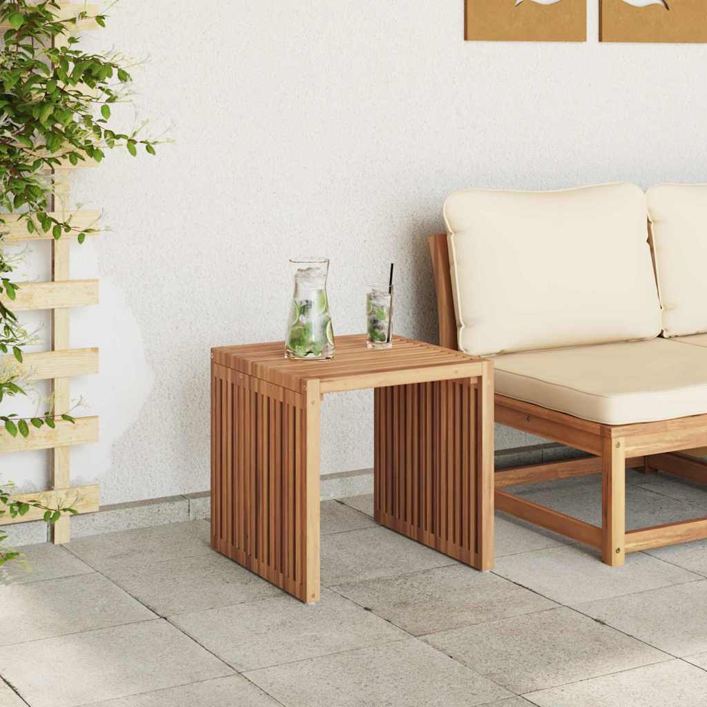 Garten-Beistelltisch 3 pcs Braun 33 x 44,5 x 51 cm