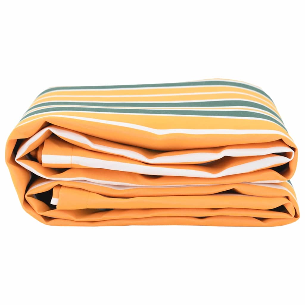 Markisenersatzstoff Blau und Weiß 1000 x 160 cm Polyester