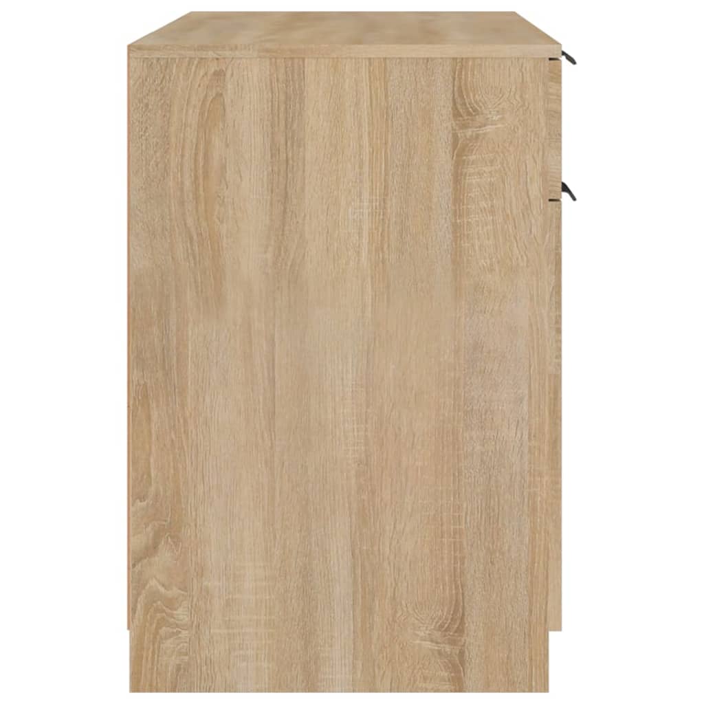Schreibtisch Weiß 100x50x75 cm Holzwerkstoff