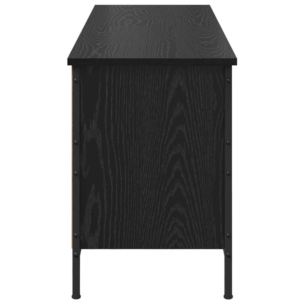Schuhregal Schwarz 38x35x50 cm Holzwerkstoff