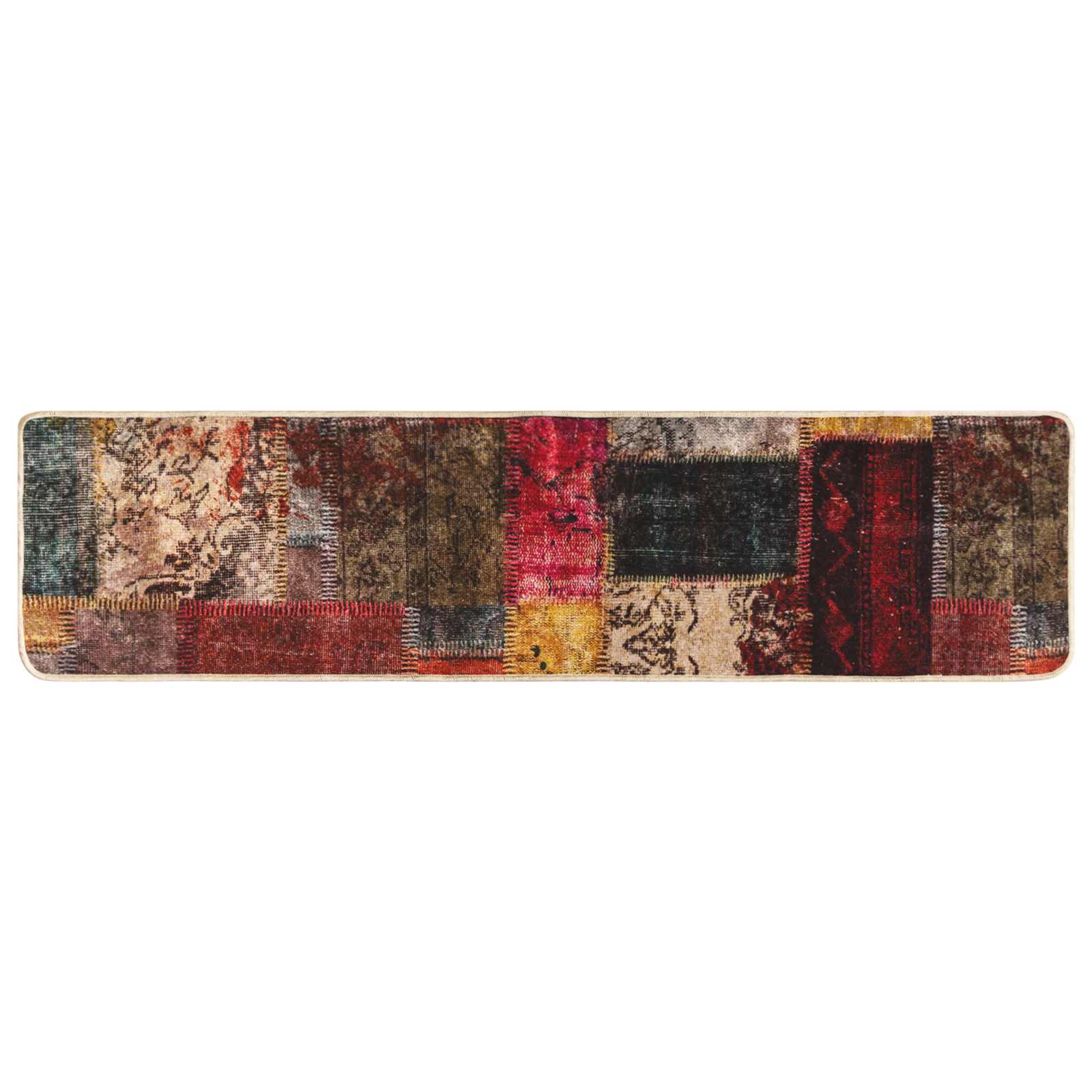 Teppich Waschbar Mehrfarbig 160x230 cm