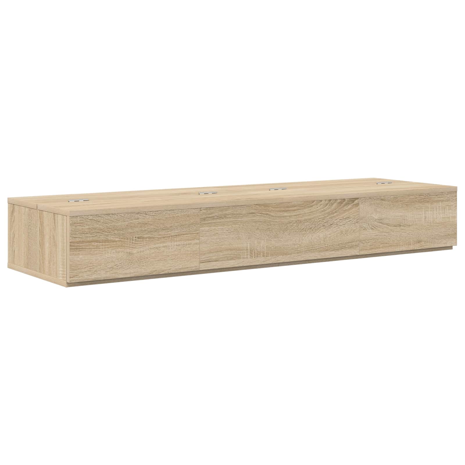 Studiotisch Weiß 152 x 40 x 19,5 cm Holzwerkstoff