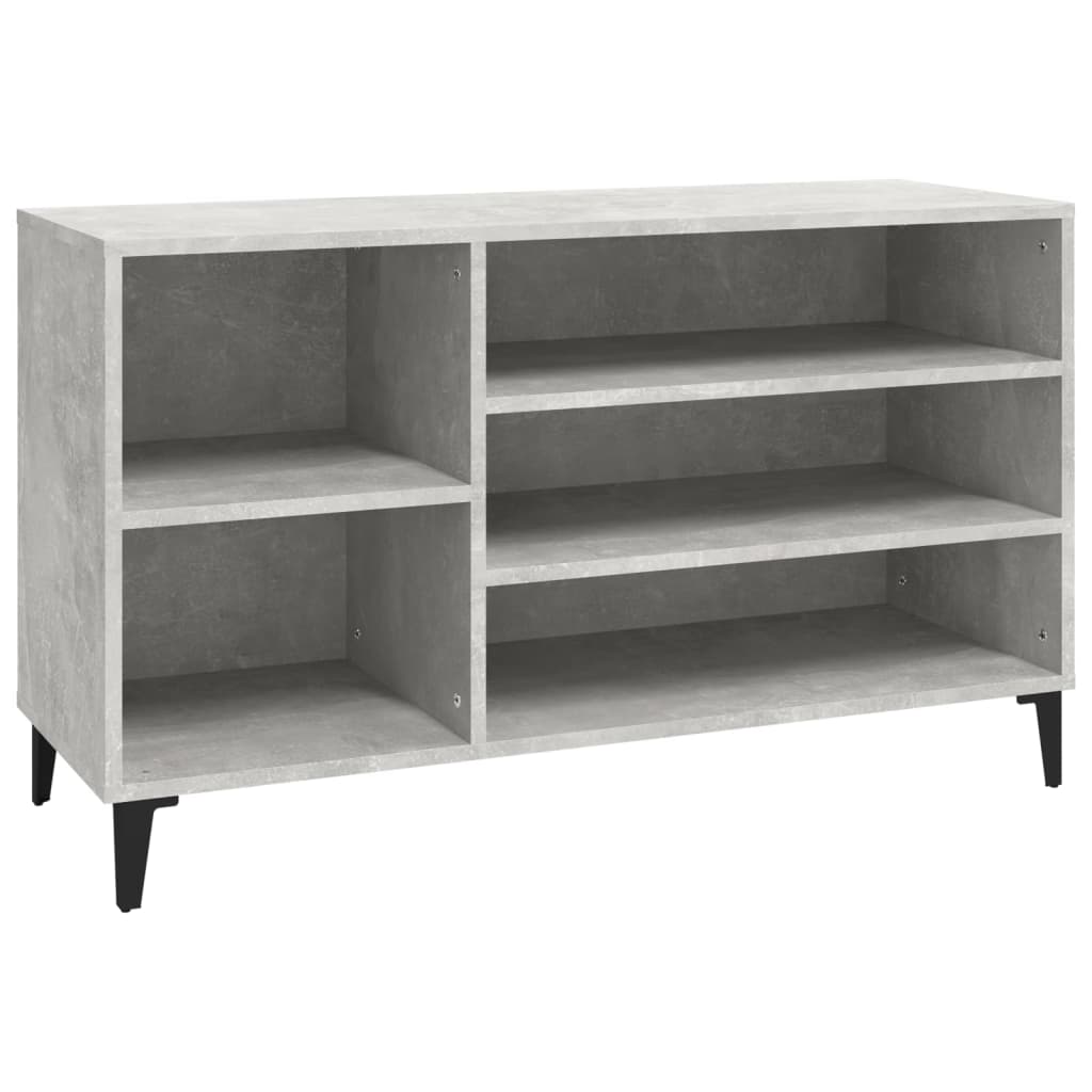 Schuhregal Weiß 102x36x60 cm Holzwerkstoff