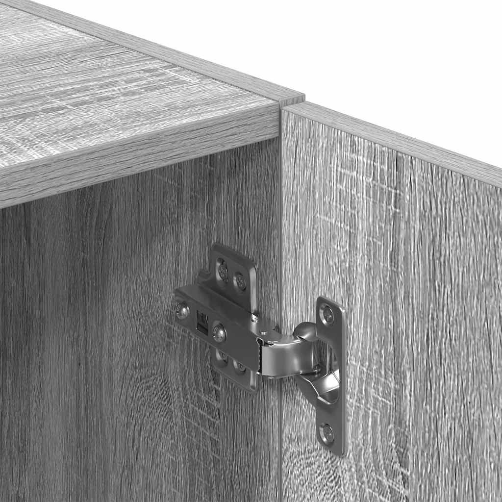 3-tlg. Küchenschrank-Set Weiß Holzwerkstoff