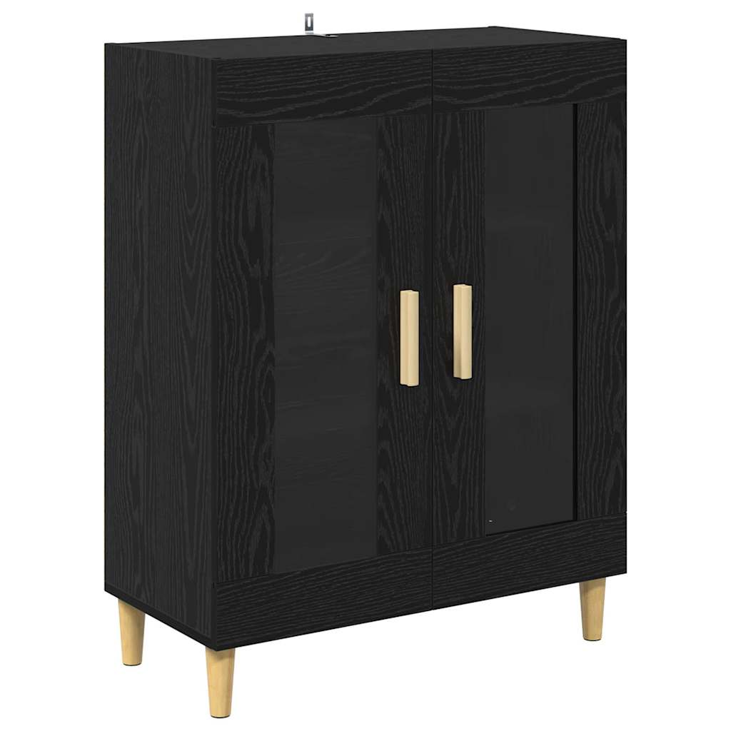 Highboard Altholz 69,5 x 32,5 x 180 cm Holzwerkstoff