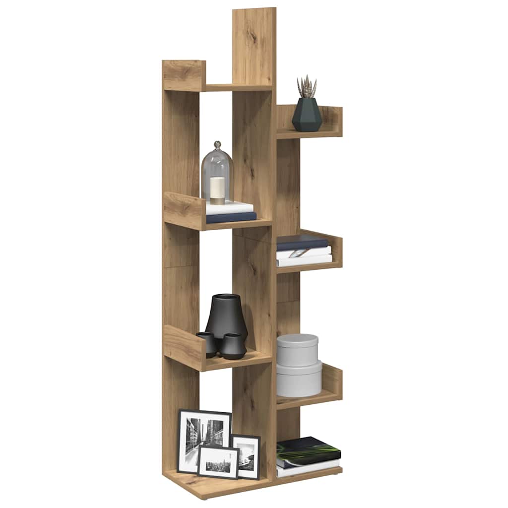 Bücherregal Weiß 86x25,5x140 cm Holzwerkstoff