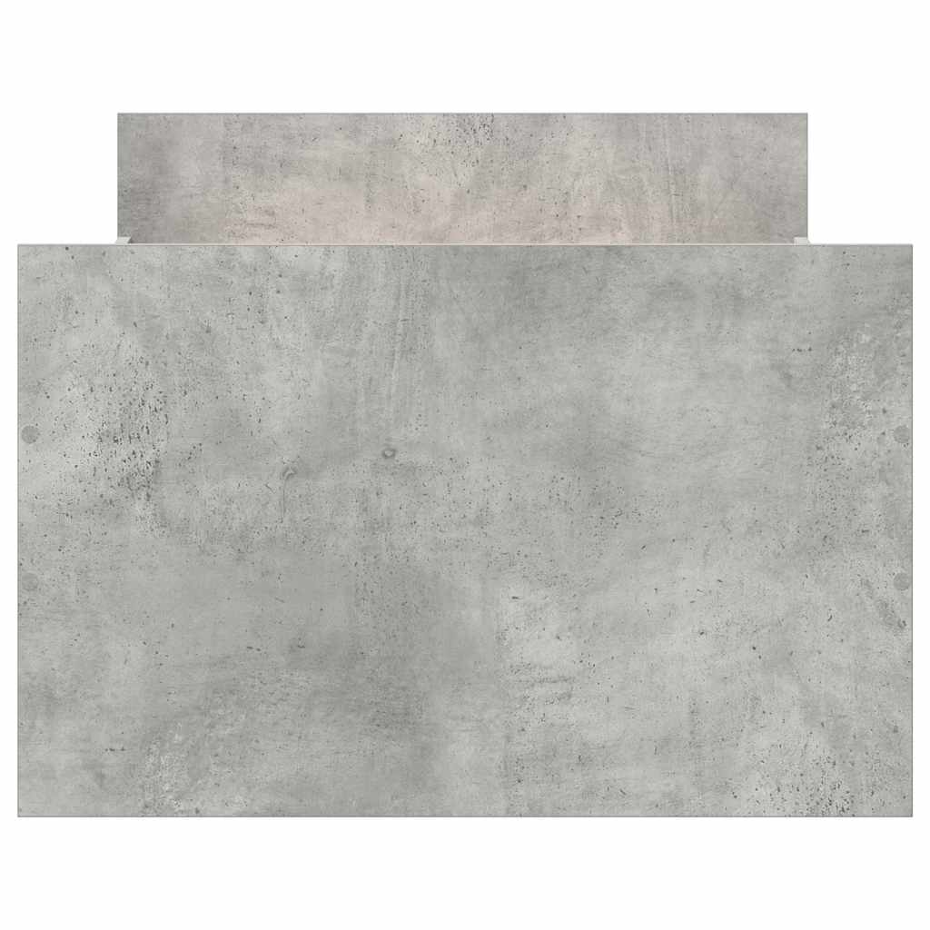 Bettgestell mit Kopf- und Fußteil Weiß 100x200 cm