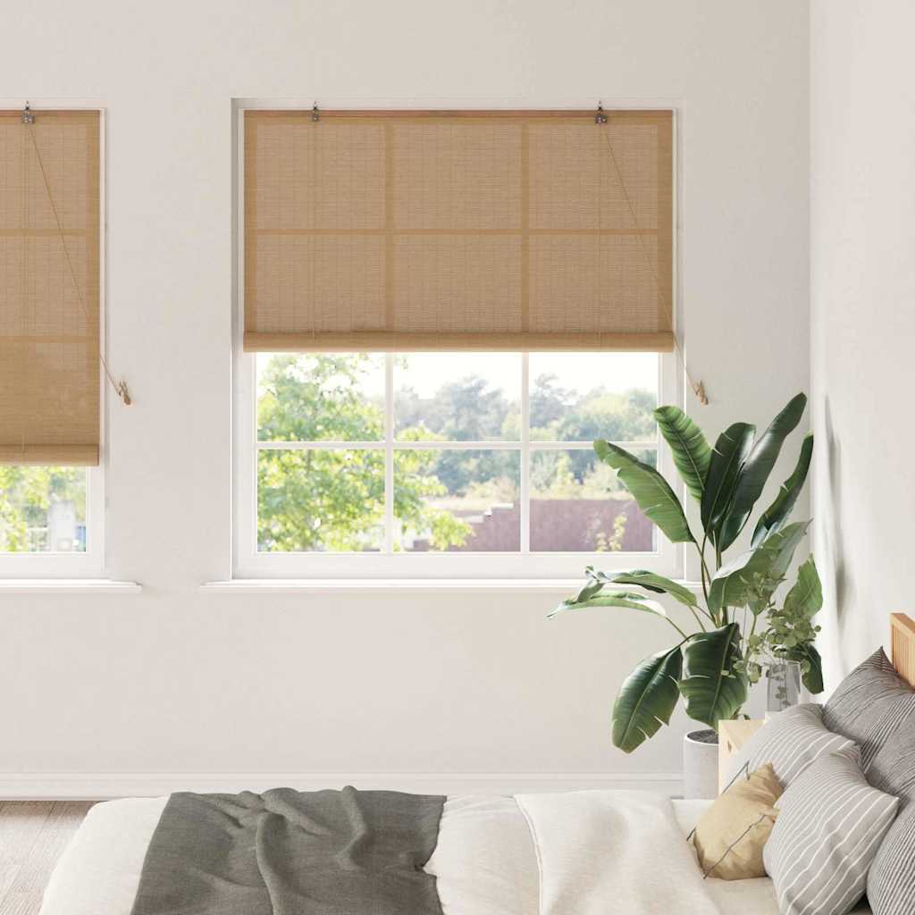 Rollo Braun 60 x 160 cm Bambus