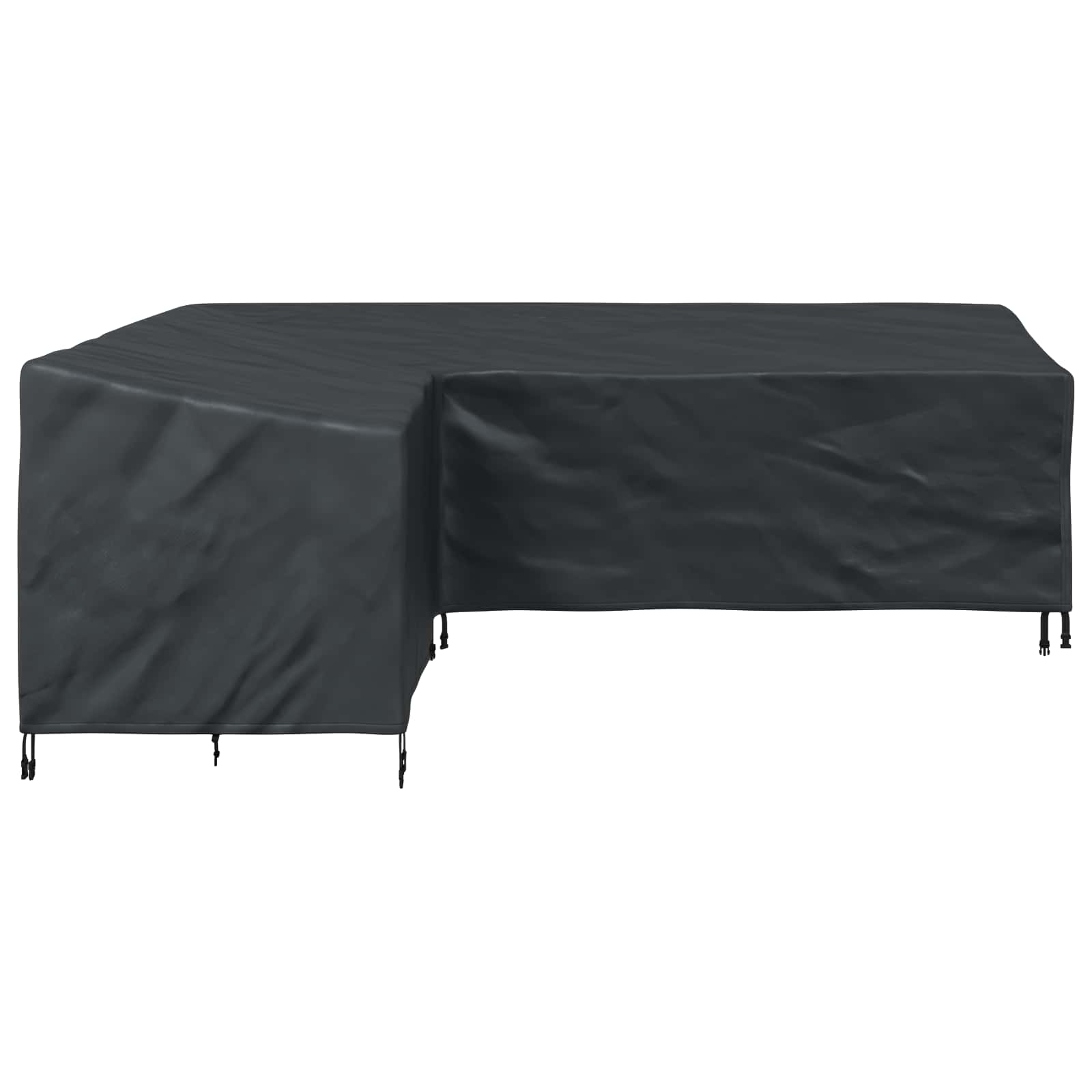 Möbelbezug Schwarz 235 x 235 x 85 cm 210D Oxford Stoff