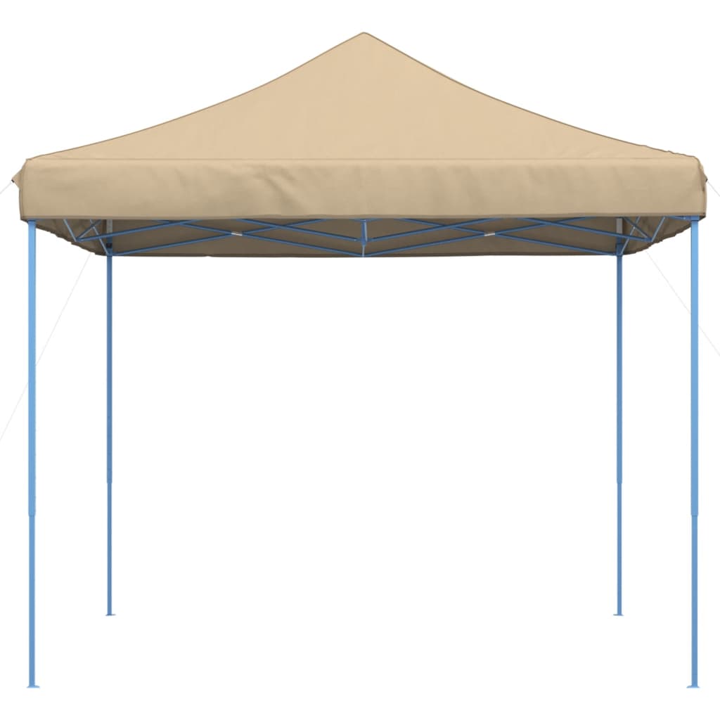 Partyzelt Faltbar Pop-Up Schwarz 292x292x315 cm