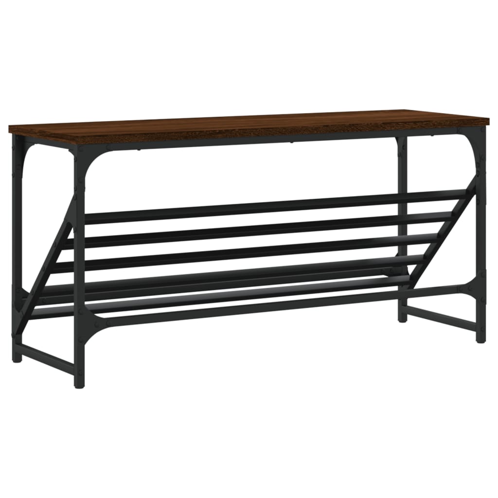 Schuhregal Schwarz 60x30x45 cm Holzwerkstoff