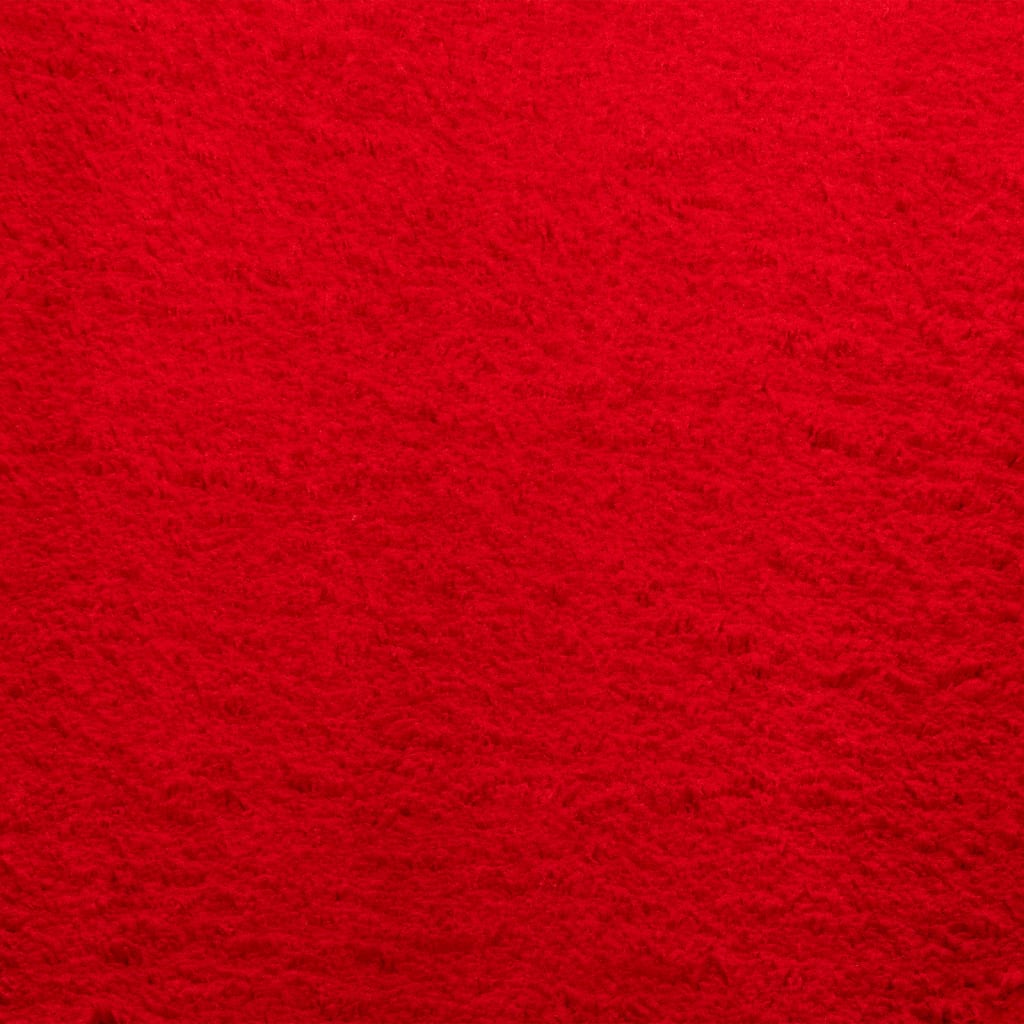 Teppich HUARTE Kurzflor Weich und Waschbar Anthrazit 60x110 cm