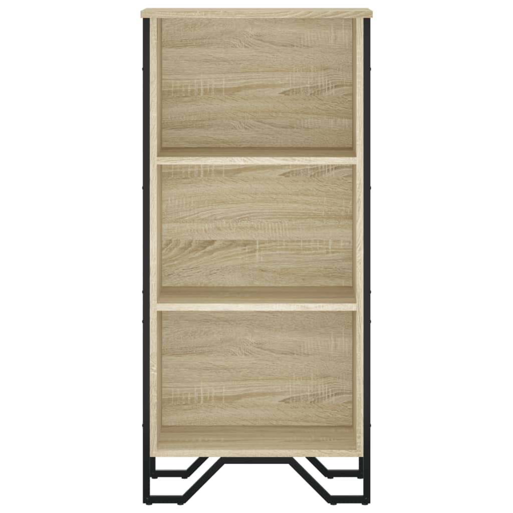 Bücherregal Schwarz 80x31x169 cm Holzwerkstoff
