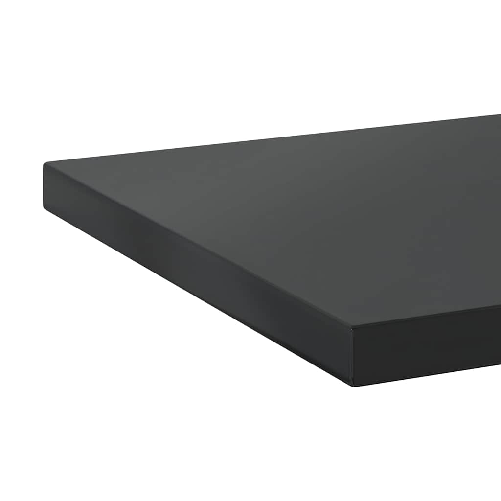 Wandregale 2 Stk. 100x40 cm Silbern Edelstahl