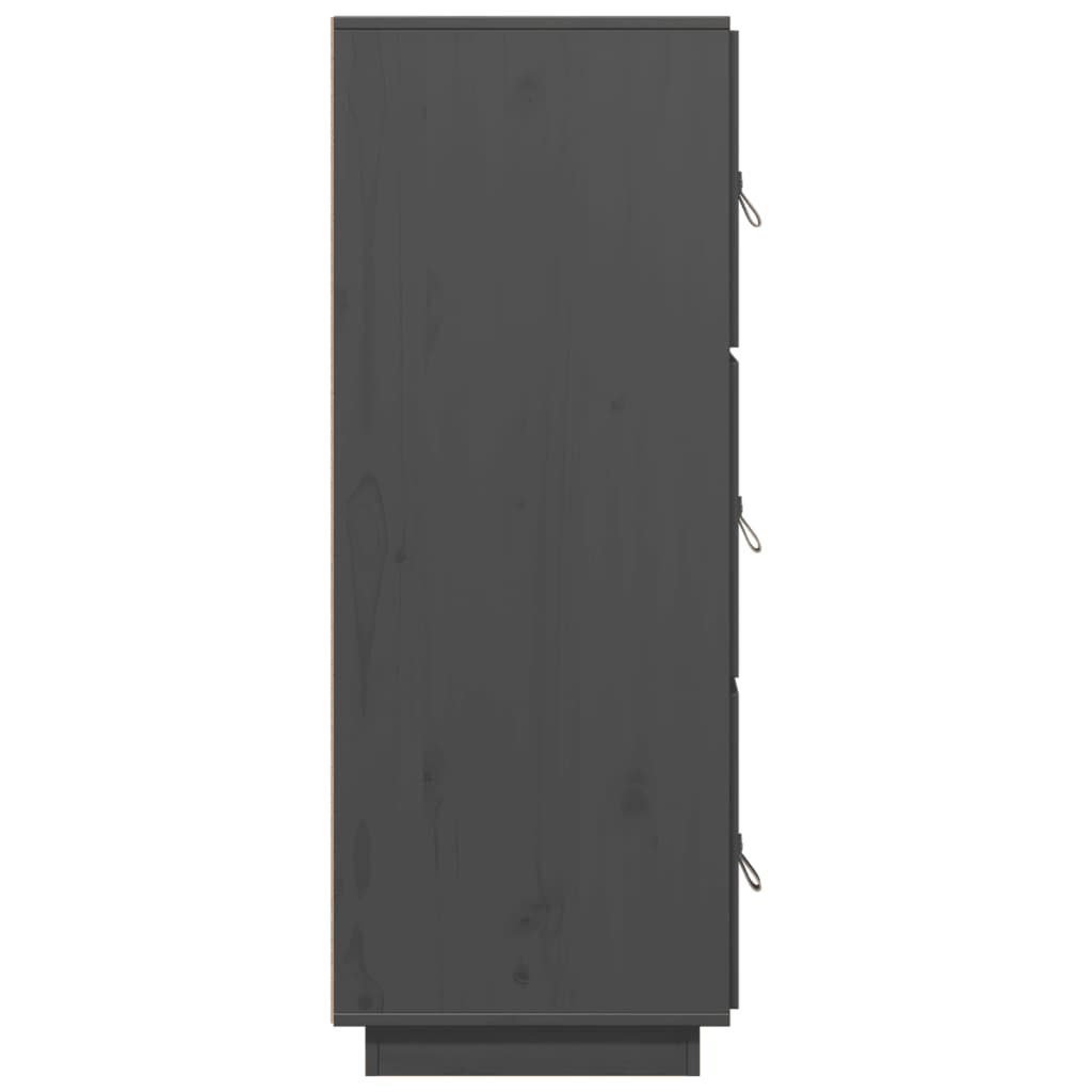 Highboard 34x40x108,5 cm Massivholz Kiefer