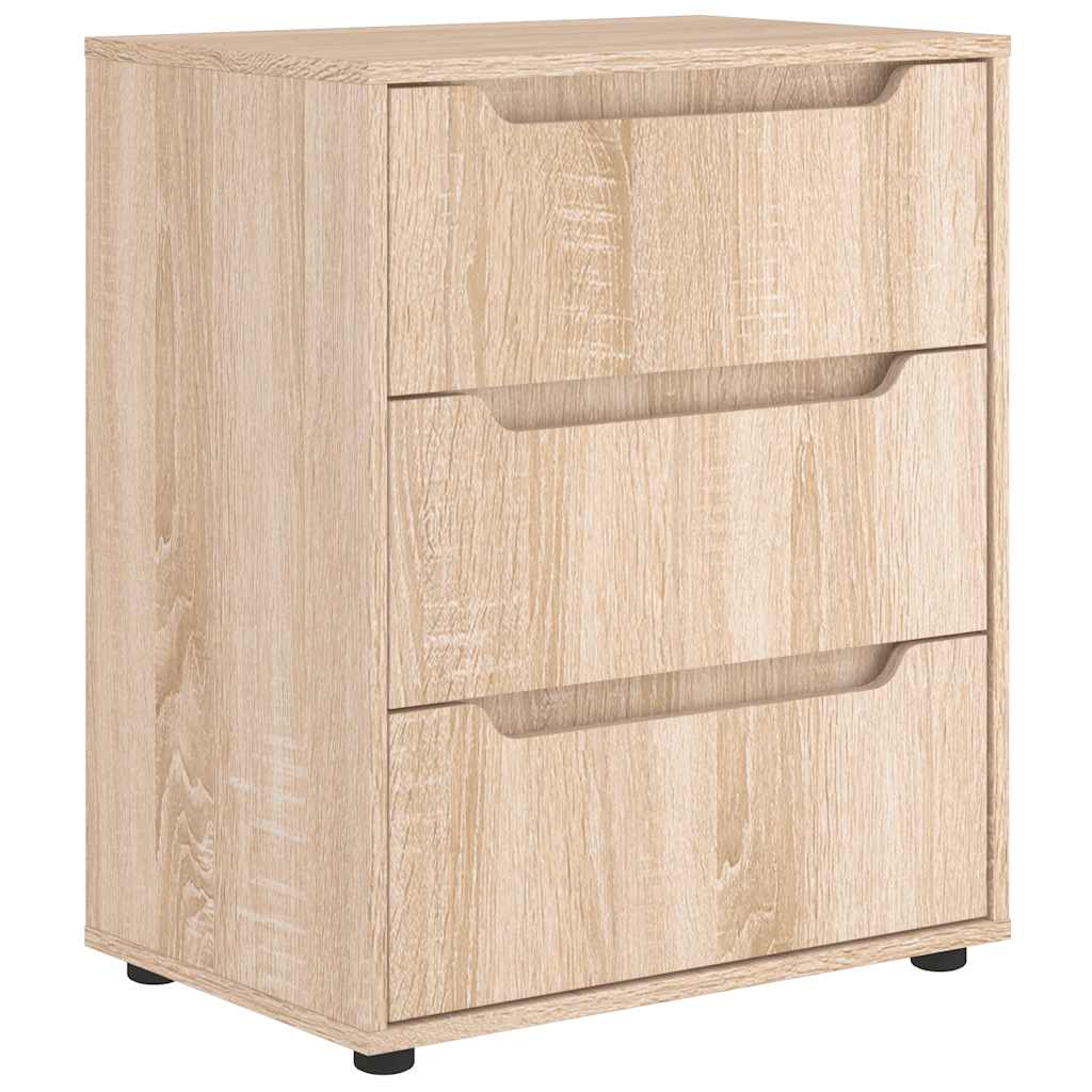 Sideboard VISNES Weiß 60x40x73 cm Holzwerkstoff