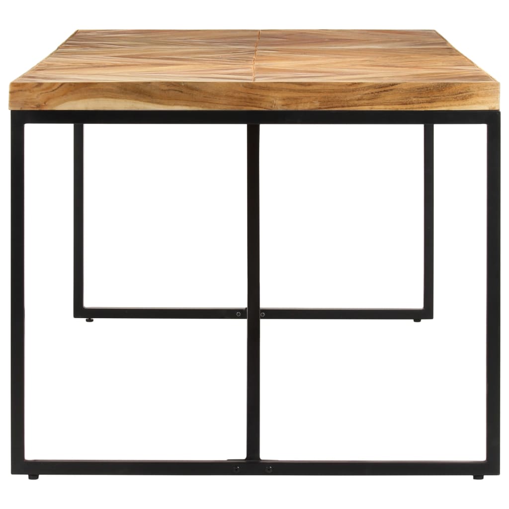 Esstisch 140x70x76 cm Massivholz Akazie und Mango