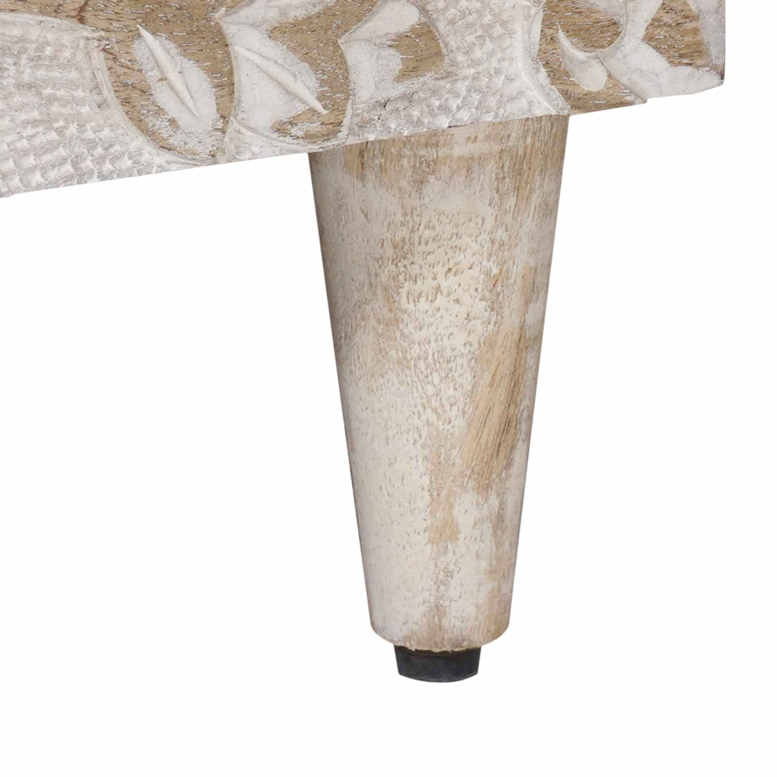 Bettkasten Braun 40 x 33 x 46 cm Massivholz Mango