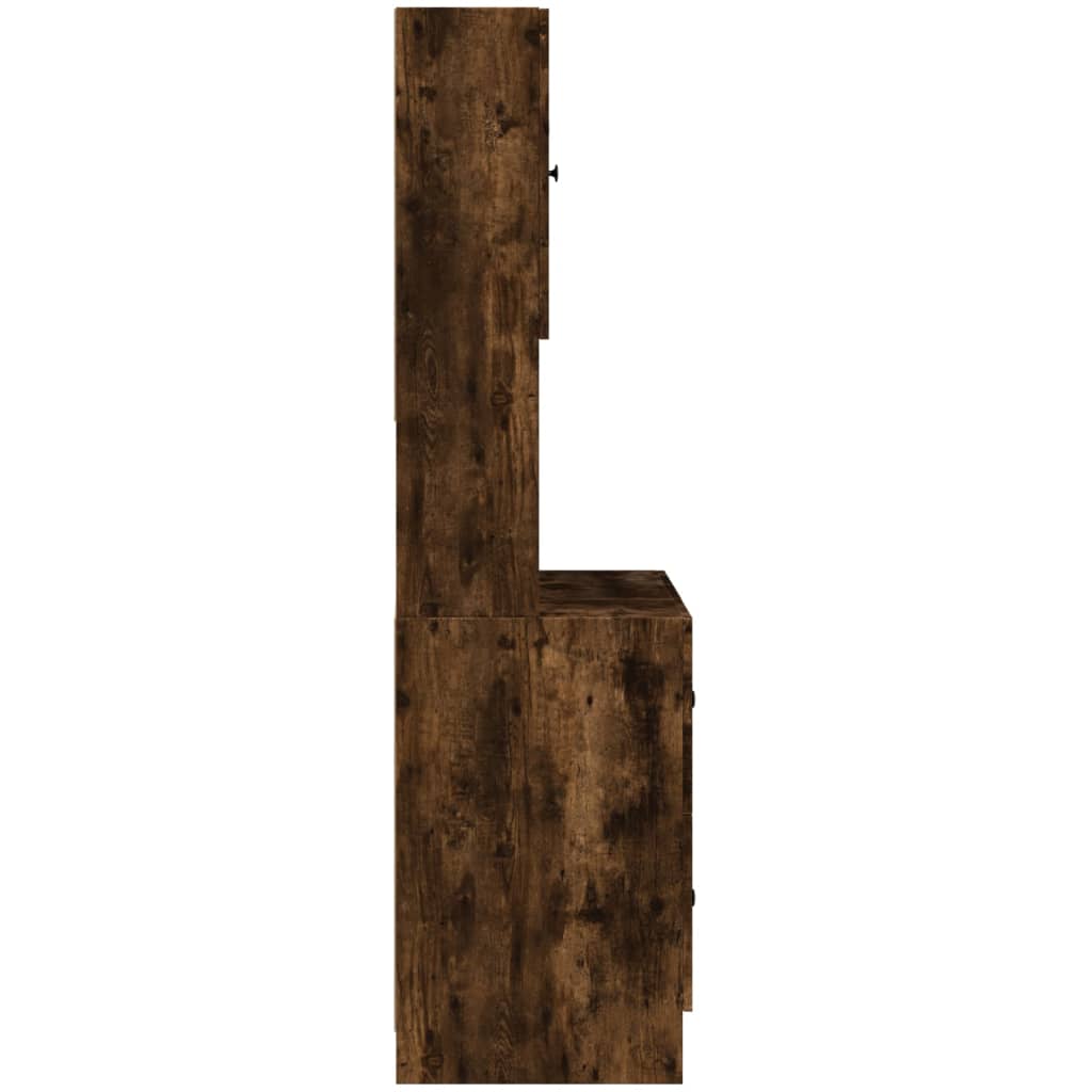 Küchenschrank Weiß 95x50x180 cm Holzwerkstoff