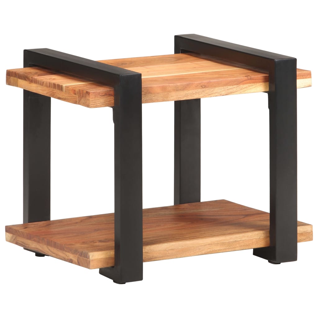 Nachttisch 50x40x40 cm Recyceltes Massivholz