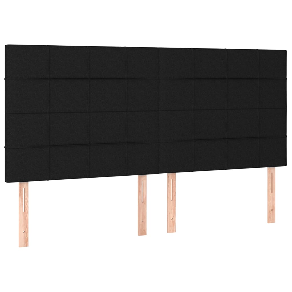Kopfteil Hellgrau 80x5x118/128 cm Stoff