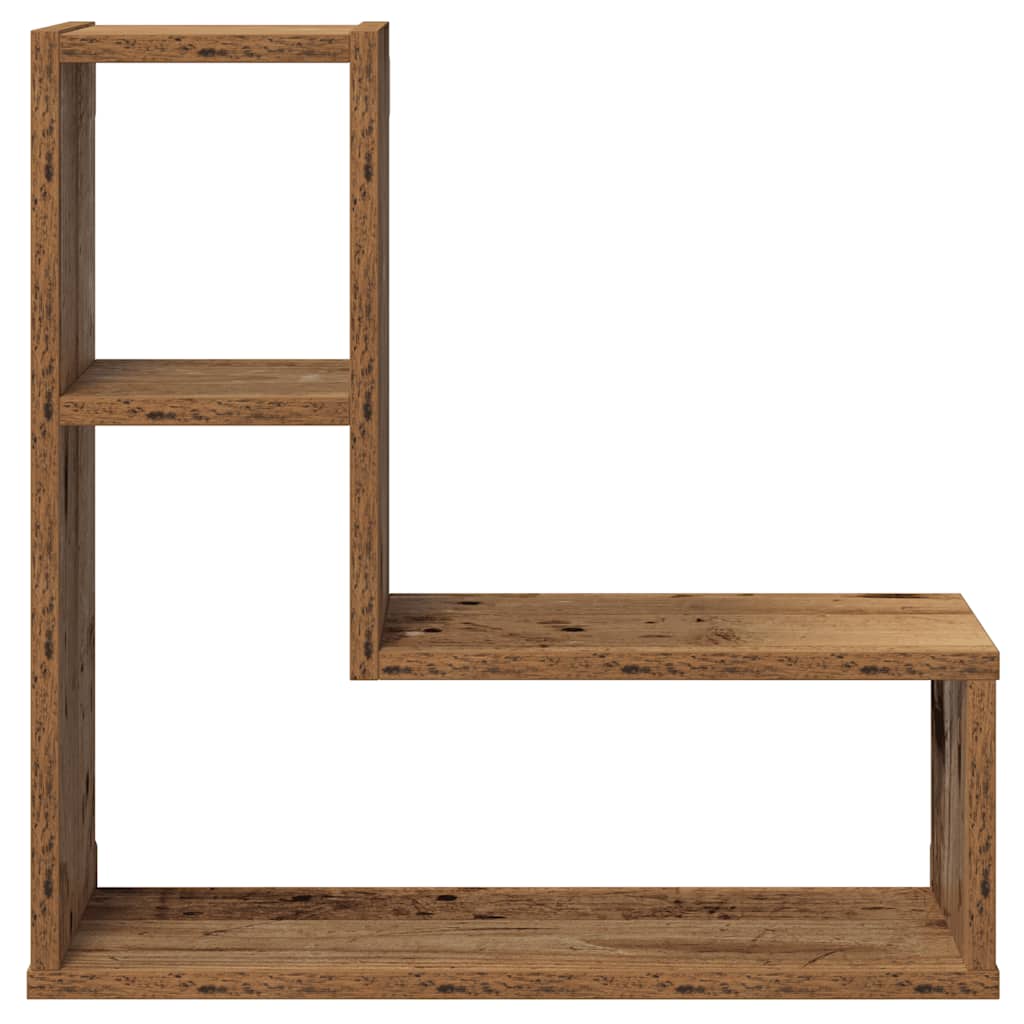 Wandregale 2 Stk. Weiß 50x15x50 cm Holzwerkstoff