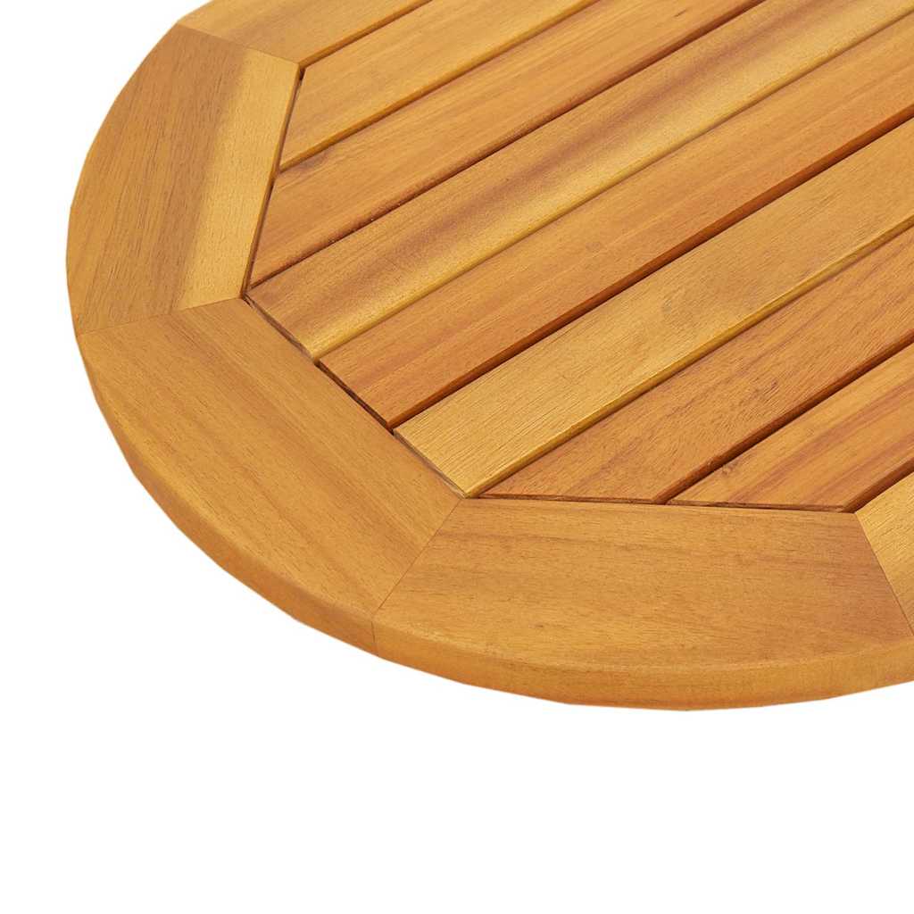 Tischplatte Öl-Natur 80 x 40 x 2 cm Massivholz Akazie