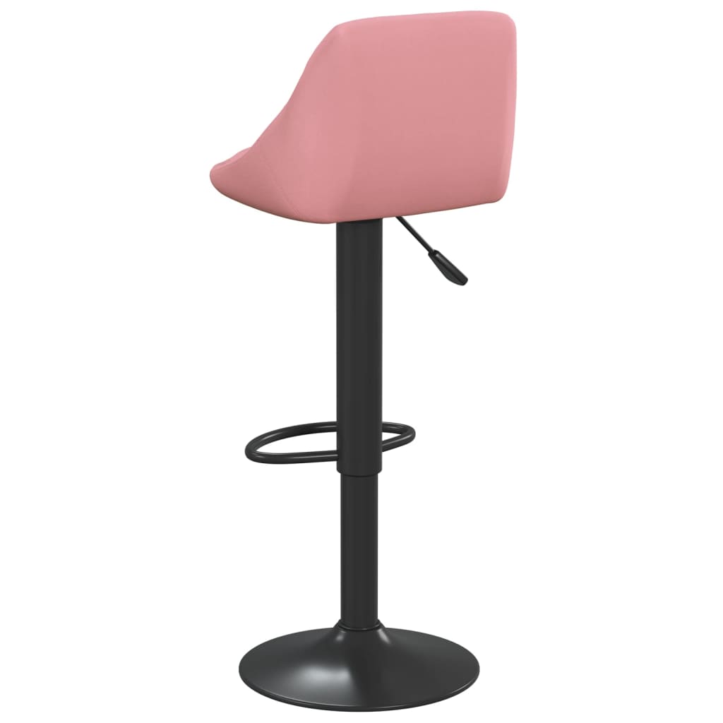 Barhocker Creme Samt
