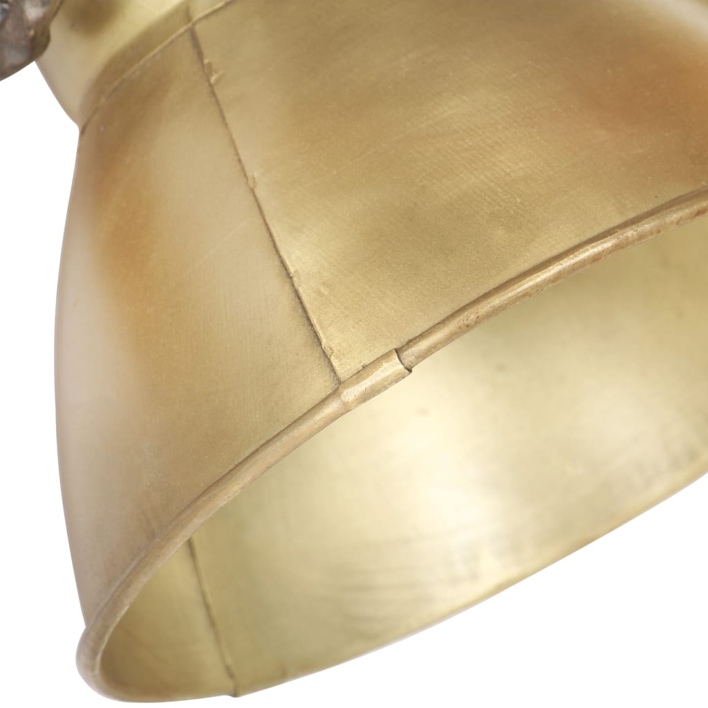 Wandlampe Industriestil Silbern 45x25 cm E27