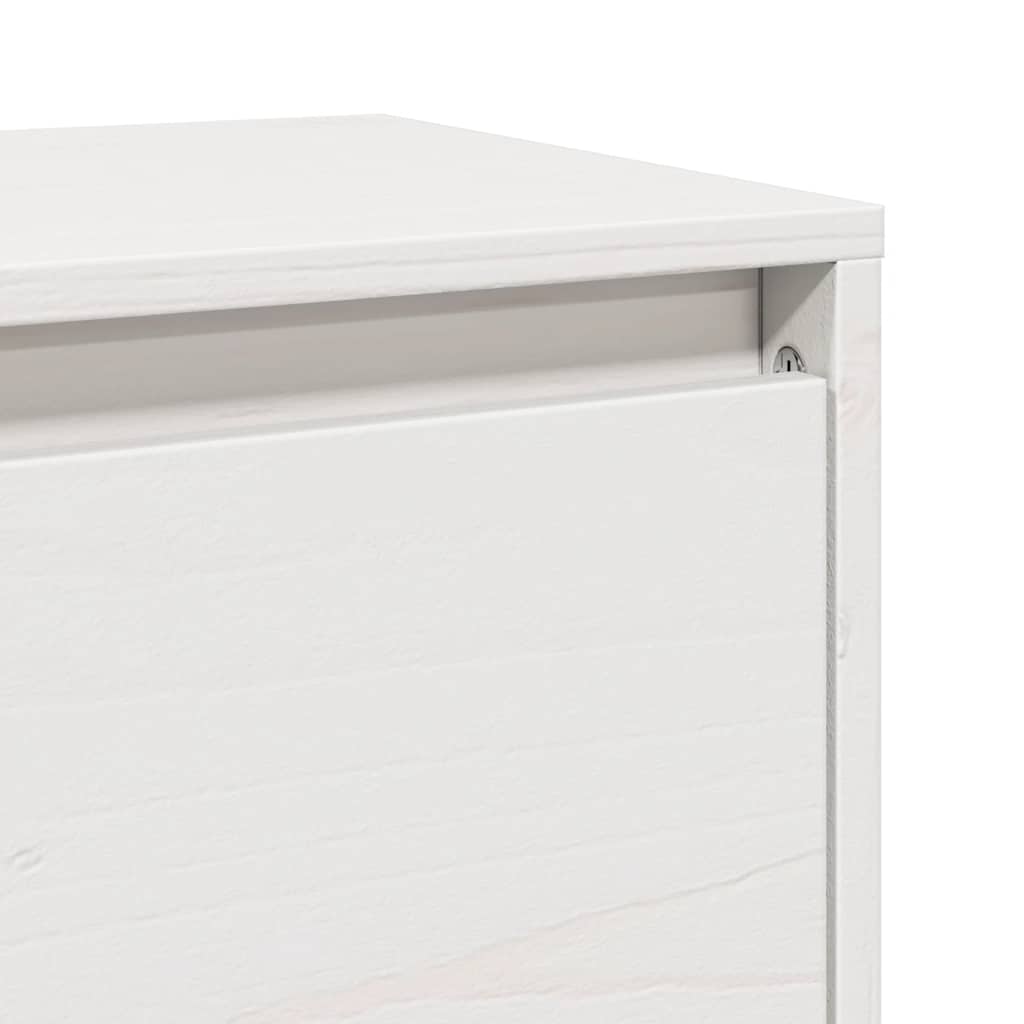 Wandschrank 100x30x35 cm Massivholz Kiefer