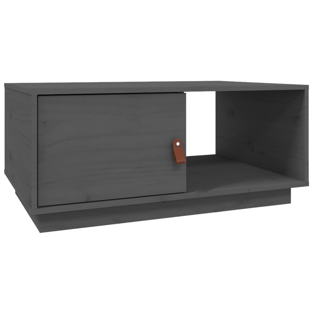 Couchtisch 80x50x35,5 cm Massivholz Kiefer