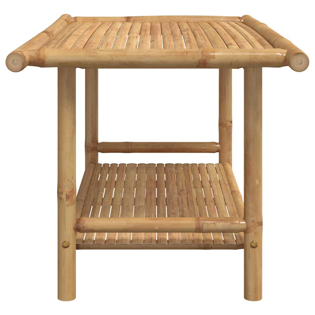 Couchtisch 45x45x45 cm Bambus